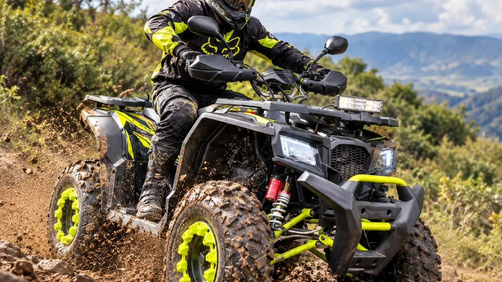 Cuatrimoto 4×2 o 4×4: cuál necesitas según tu terreno